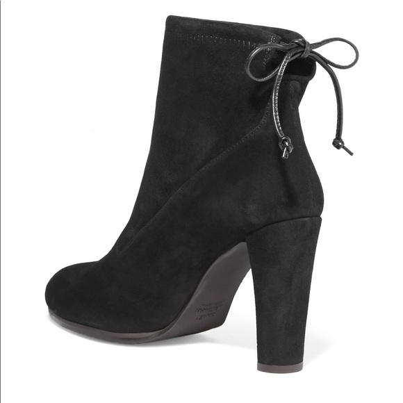 STUART WEITZMAN Catch Suede Bootie 9 - Picture 2 of 8